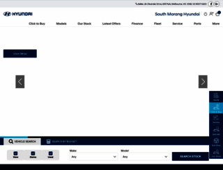 southmoranghyundai.com.au screenshot