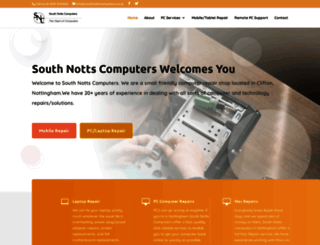 southnottscomputers.co.uk screenshot