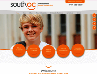southocorthodontics.com screenshot