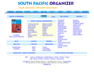 southpacific.org screenshot