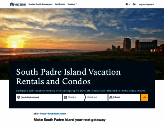 southpadrebeach.com screenshot