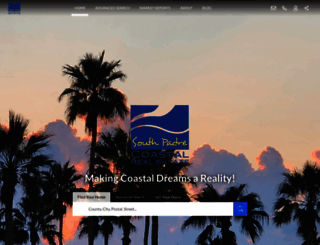 southpadrecoastalrealestate.net screenshot