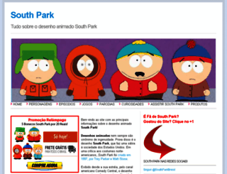 southpark.com.br screenshot