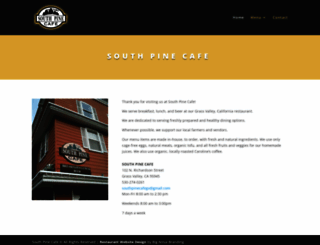 southpinecafe.com screenshot