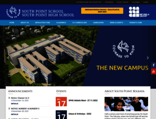 southpoint.edu.in screenshot