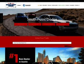 southpointdodge.com screenshot