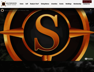 southpointegolfclub.com screenshot