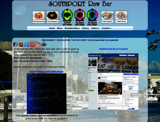 southportrawbar.com screenshot