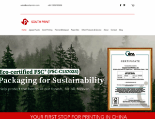 southprintcn.com screenshot