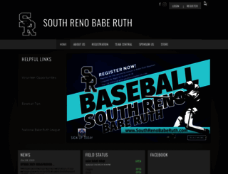 southrenobaberuth.com screenshot