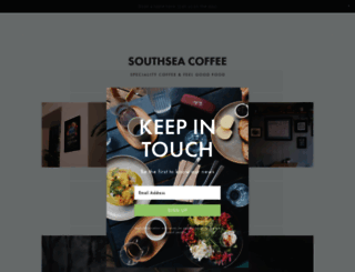 southseacoffee.co.uk screenshot