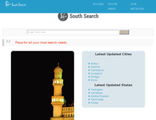 southsearch.in screenshot