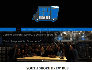 southshorebrewbus.com screenshot