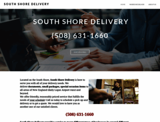 southshoredelivery.com screenshot