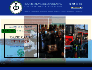 southshoreinternational.org screenshot