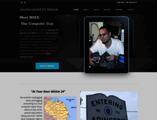southshorepcrepair.com screenshot