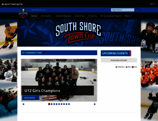 southshoretowncup.com screenshot