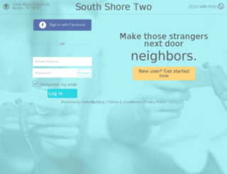 southshoretwo.activebuilding.com screenshot