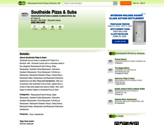 southside-pizza-subs.hub.biz screenshot