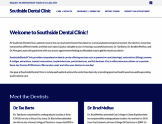 southsidedentalclinic.com screenshot