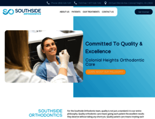 southsideorthodontics.com screenshot