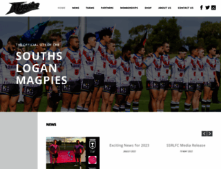 southsloganmagpies.com.au screenshot