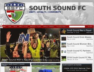 southsoundfc.com screenshot