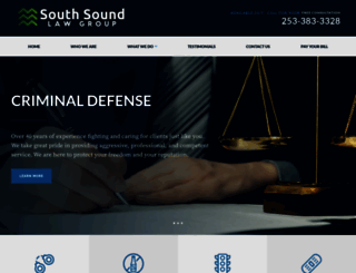 southsoundlawgroup.com screenshot