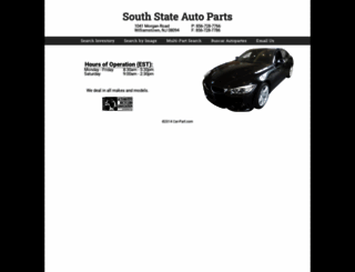 southstateautopartsnj.com screenshot