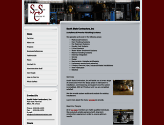 southstatecontractors.com screenshot