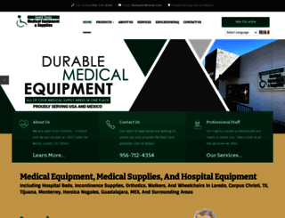 southtexasmedicalequipment.com screenshot