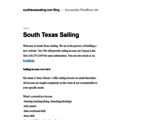southtexassailing.com screenshot