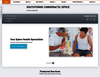 southtownschiropractic.com screenshot
