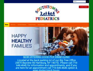 southtownspediatrics.com screenshot