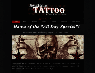 southtowntatts.com screenshot