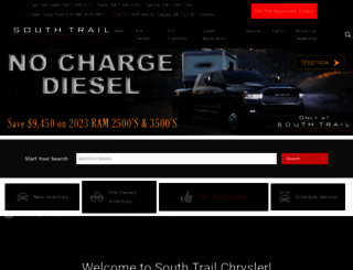 southtrailchrysler.com screenshot