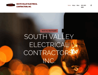 southvalleyelectrical.com screenshot