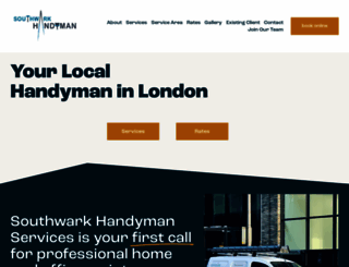 southwarkhandyman.co.uk screenshot