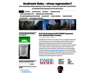southwarknotes.wordpress.com screenshot