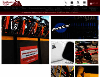 southwatercycles.com screenshot
