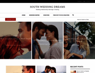 southweddingdreams.com screenshot