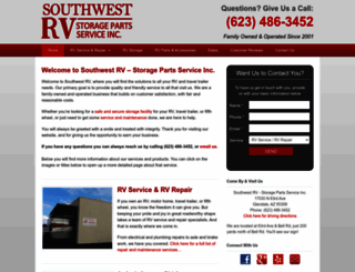 southwest-rv.com screenshot