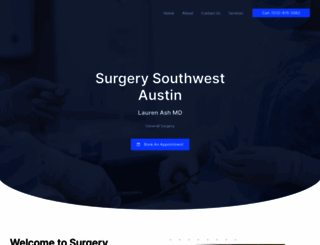 southwestaustinsurgical.com screenshot