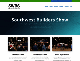southwestbuildersshow.com screenshot