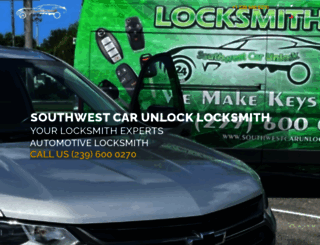 southwestcarunlock.com screenshot