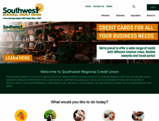 southwestcu.com screenshot