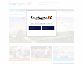 southwestelectrical.co.uk screenshot