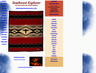 southwestexplorer.com screenshot