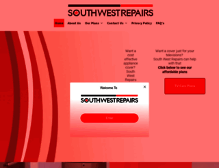 southwestrepairs.co.uk screenshot