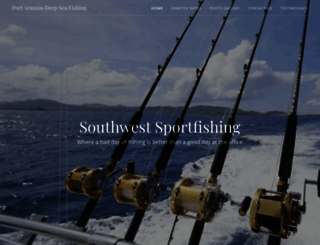 southwestsportfishing.com screenshot